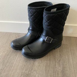 Sperry Topsider Rain Boots Black size 7